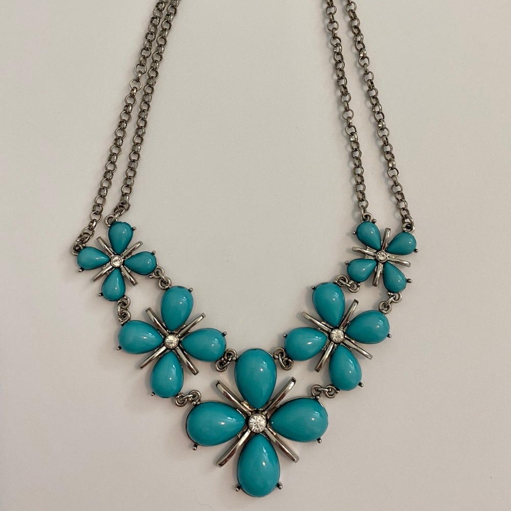 Charming Charlie - Women’s OS Necklace, turquoise